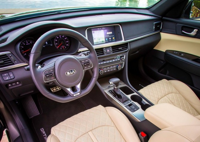 2015 Kia Optima Review Hybrid Mpg Accessories Interior
