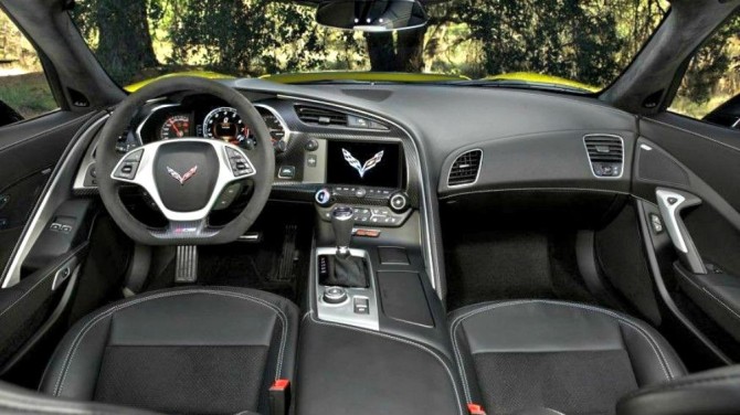 2015 Chevrolet Corvette Z06 Convertible Climate Controls