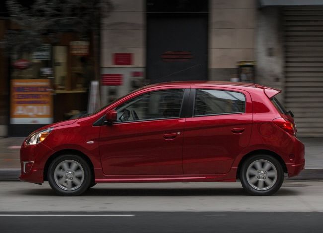 2015 Mitsubishi Mirage Side View