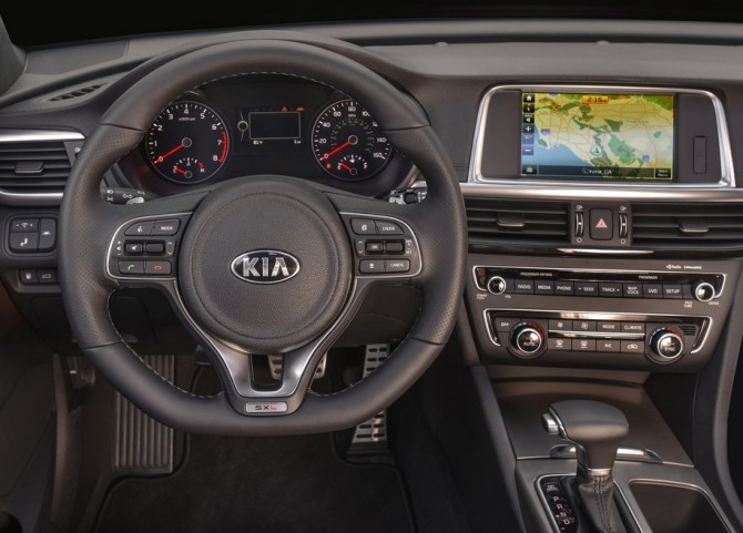 2015 Kia Optima Control Panel