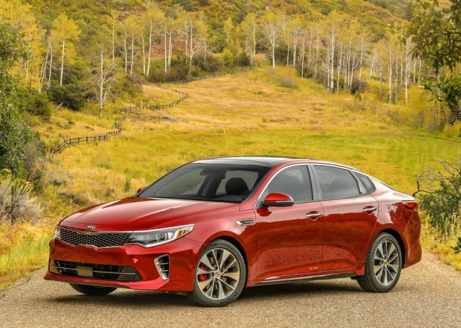 2015 Kia Optima Front Left Side