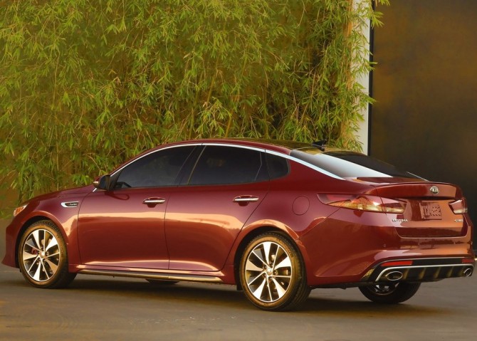 2015 Kia Optima Side View