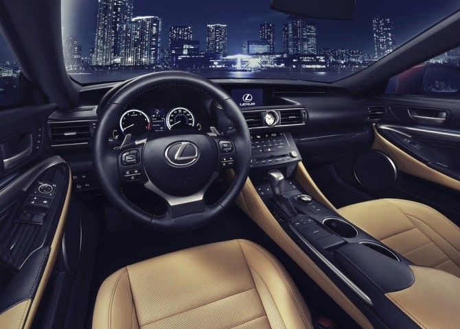 2015 Lexus RC350 Interior