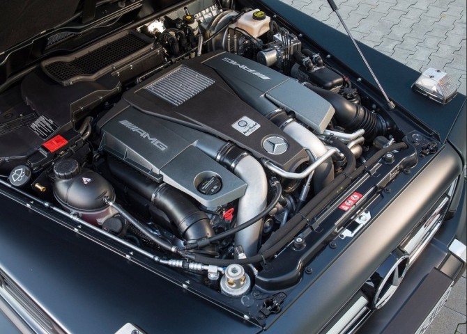 2015 Mercedes-Benz G Wagon Engine