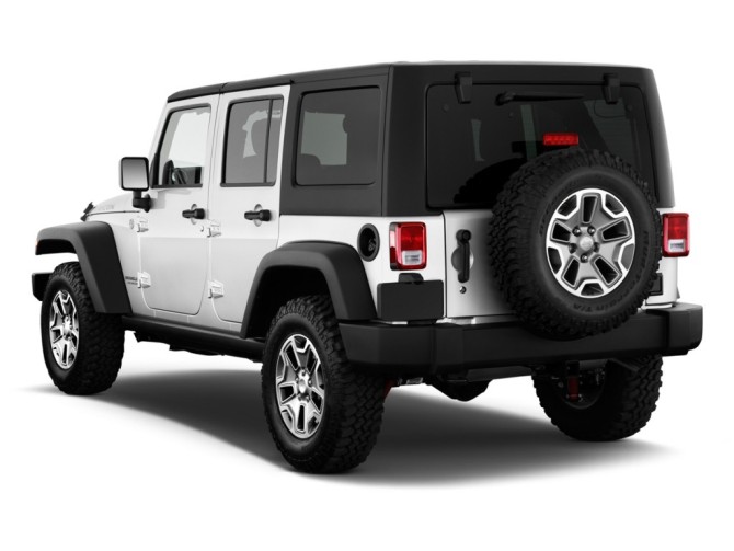 2015 Jeep Wrangler Rear Left Side