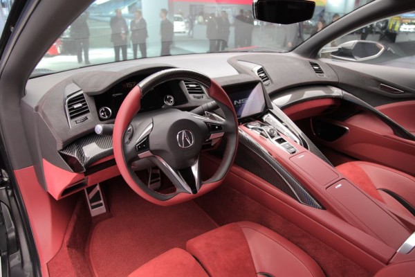 2016 Acura NSX interior