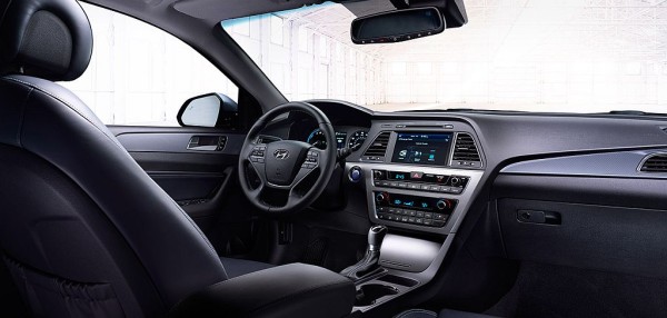 2016 Sonata Hybrid interior