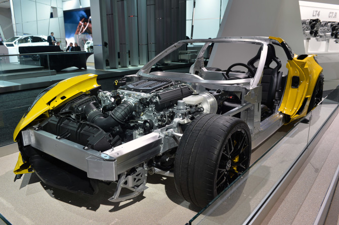 2016 Chevrolet Corvette Z06 C7.R Engine