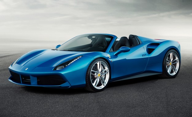 2016 Ferrari 488 Spider Front Side View