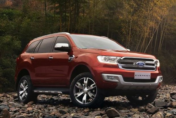 FORD EVEREST 2016 DIMENSIONS intelligence overview