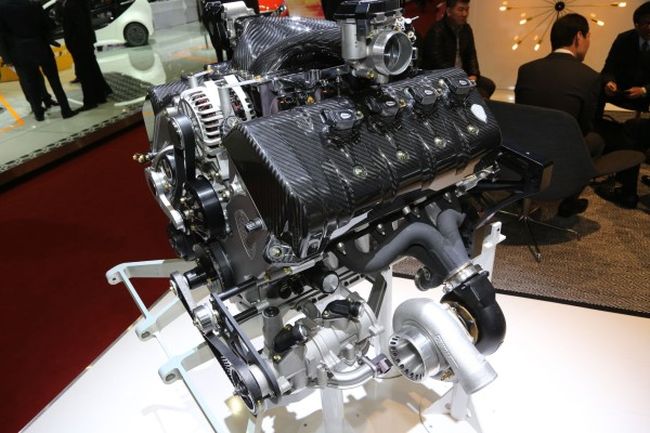 2016 Koenigsegg Regera Engine