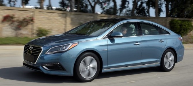 2016 Hyundai Sonata PHEV Exterior