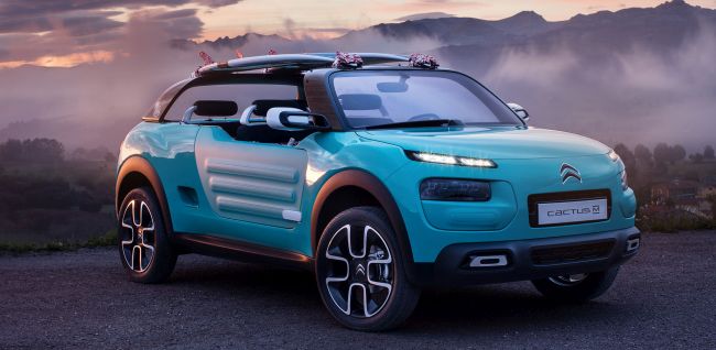 Citroen Cactus M Concept Front Side View