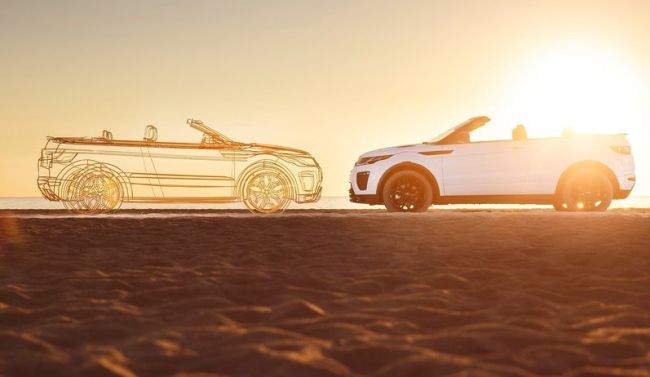 2017 Range Rover Evoque Construction 2x