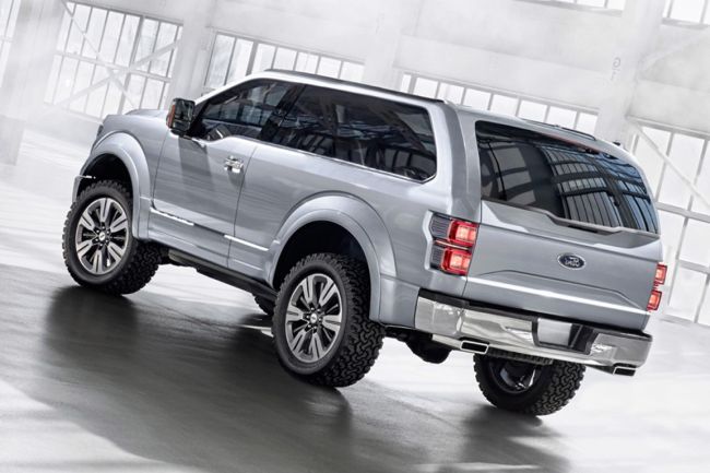 2016 Ford Bronco Rear Side