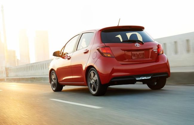 2016 Toyota Yaris Rear