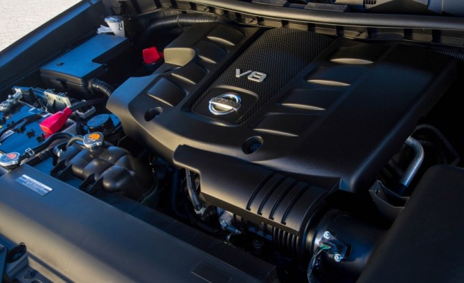 2017 Nissan Armada Engine