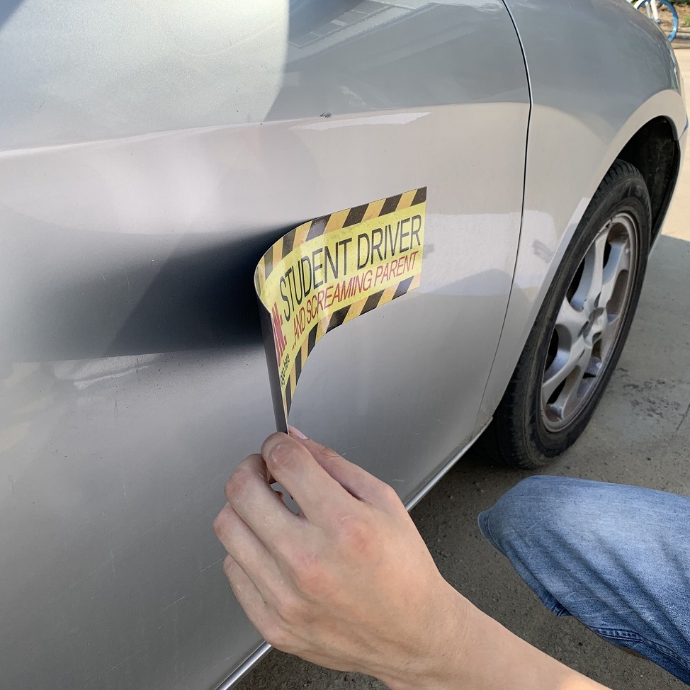 Will a Bumper Sticker Ruin Your Car's Paint