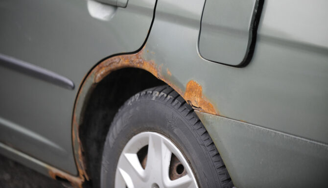 Dangers of Driving A Car with Rust
